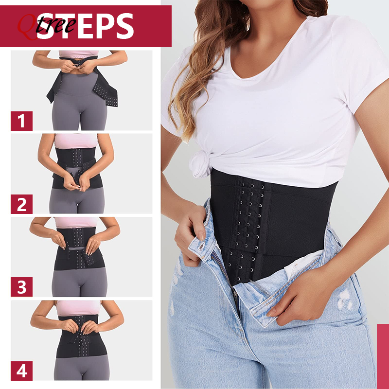 Qtree Upgraded Waist Trainer S - огляд і ціна Shapewear Bodysuit Firm