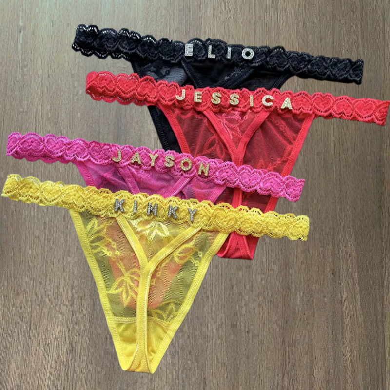 Custom Thong Panties Name Crys - огляд і ціна Thong Bikini Women