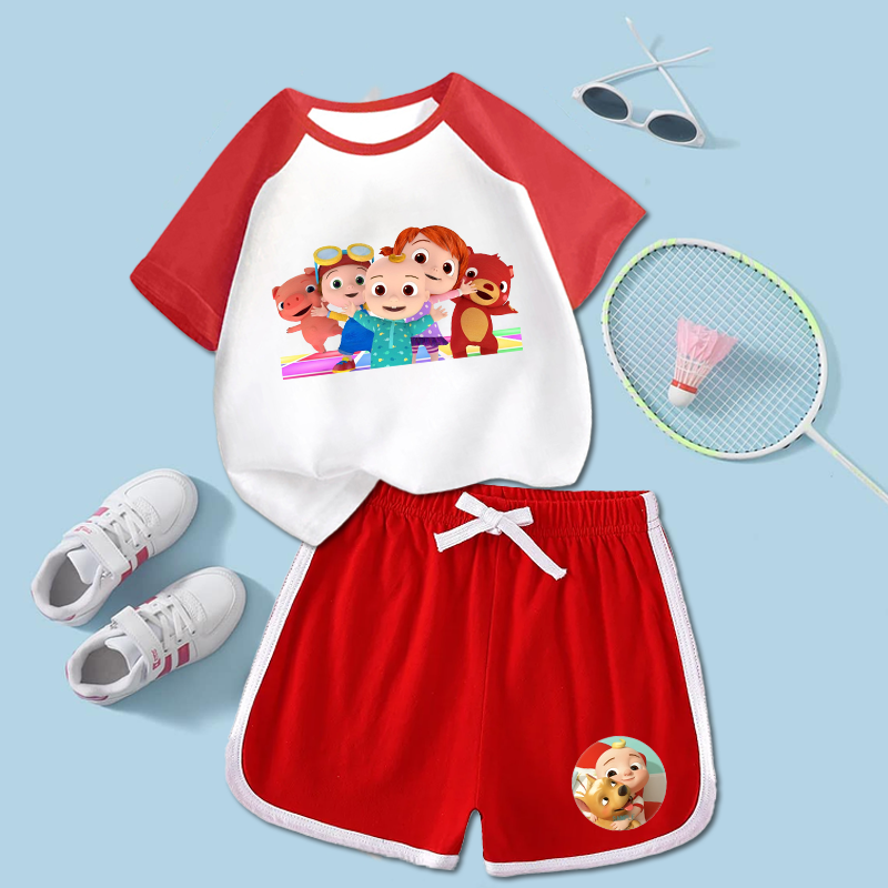 2PCS Cocomelons Kids T-shirts  - огляд і ціна Boyshort Underwear