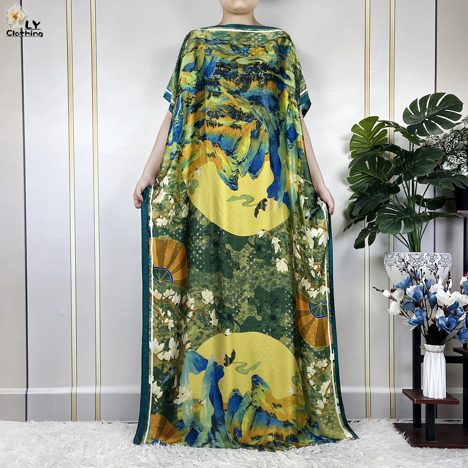 Muslim Abayas For Women 2023 N - огляд і ціна Robe Silk Women
