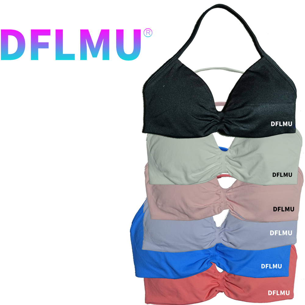 DFLMU Women Halter Sports Bra  - огляд і ціна Sports Bra High Impact