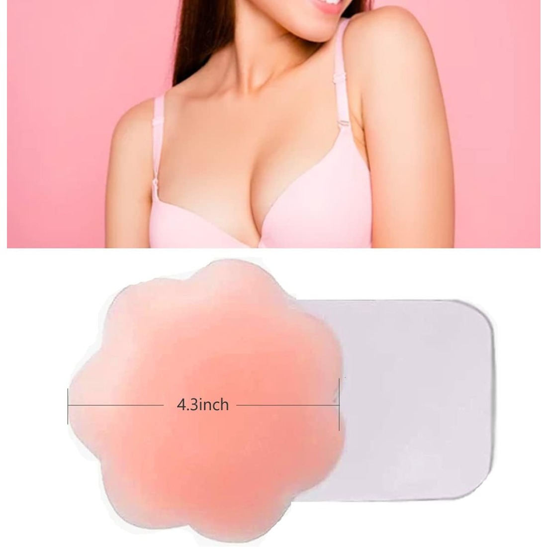 4.3 Inch Reusable Silicone Nip - огляд і ціна Nipple Cover Pasties