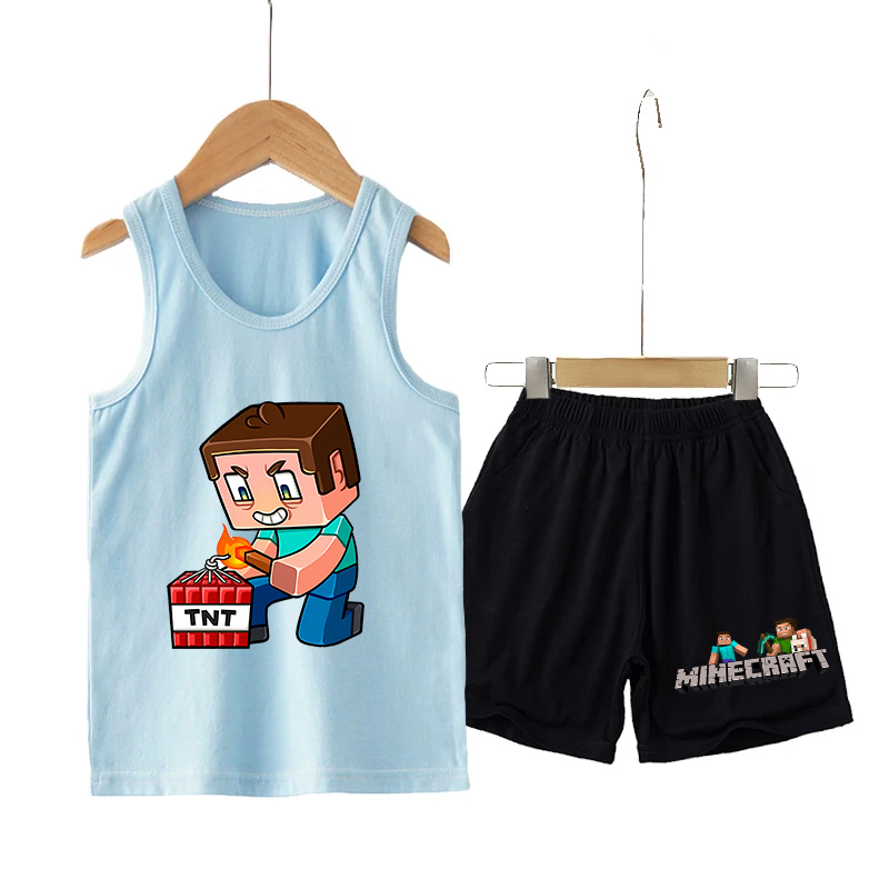 Minecrafted Children Vest+shor - огляд і ціна Boyshort Underwear