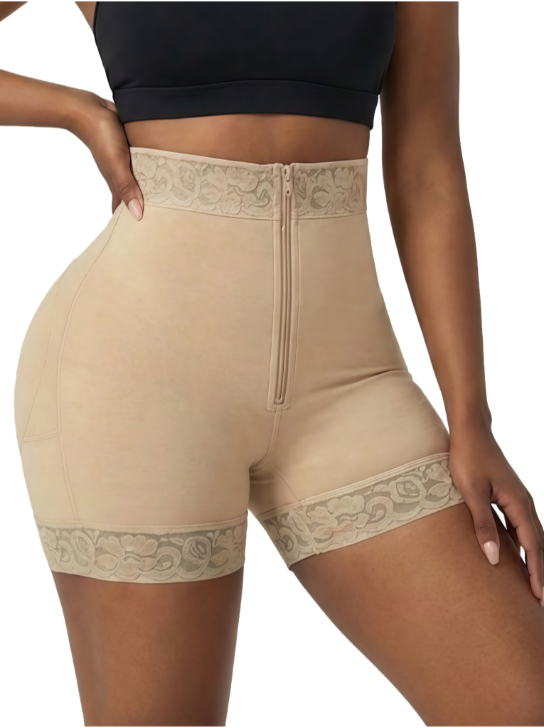 High-Waisted Butt Lifter Panti - огляд і ціна Boyshort Underwear