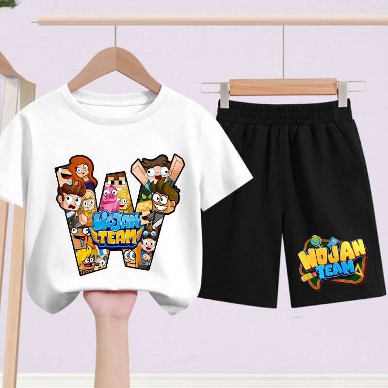2pcs Wojan Team Kids T-shirts  - огляд і ціна Boyshort Underwear