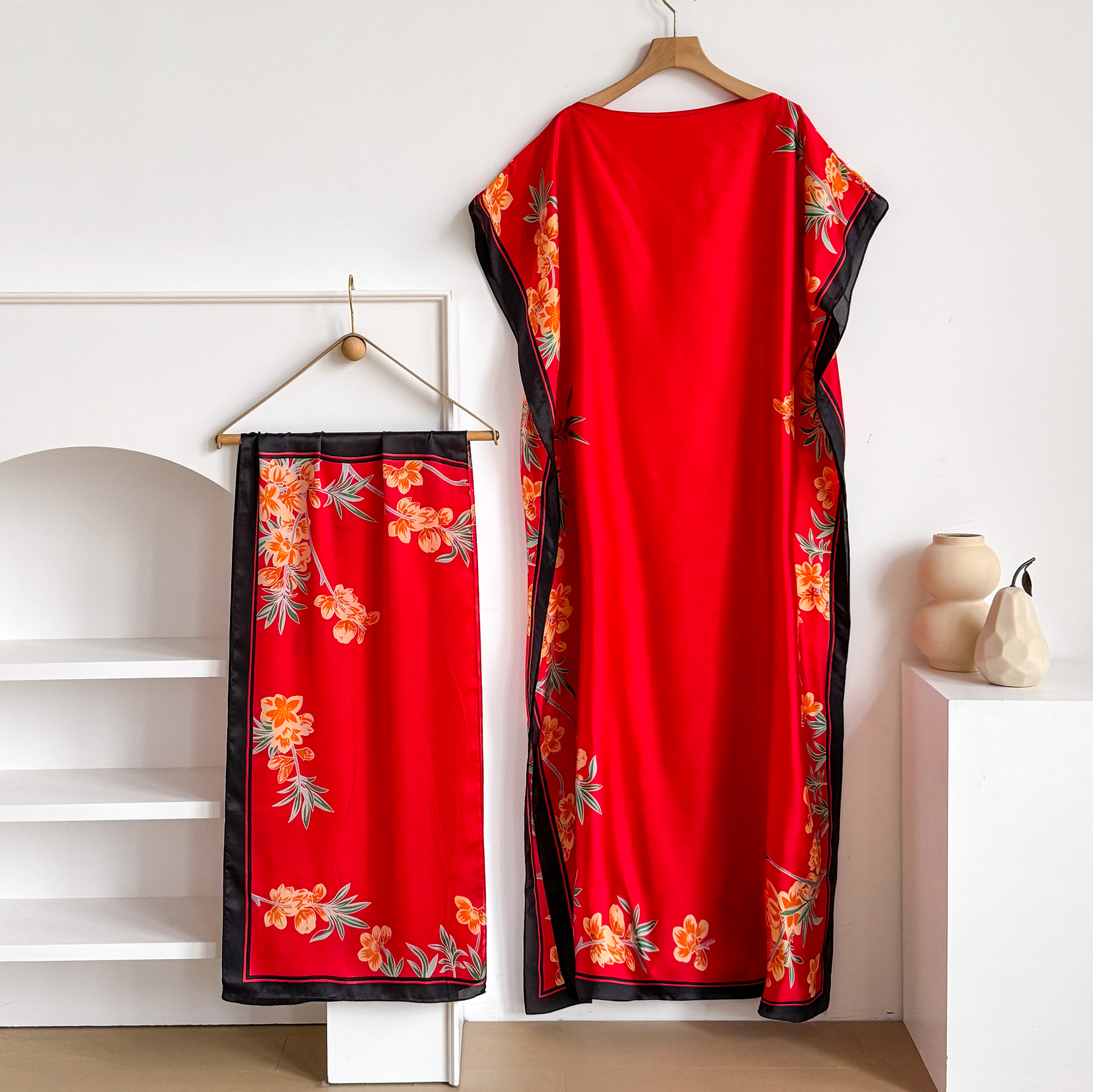 Summer Fashion Oversize Africa - огляд і ціна Robe Silk Women