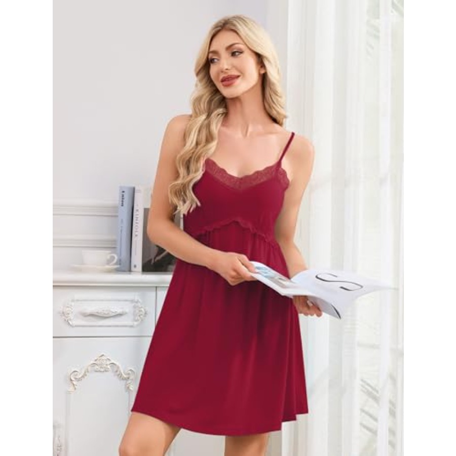 Sexy Nightgowns for Women Lace - огляд і ціна Babydoll Chemise Night