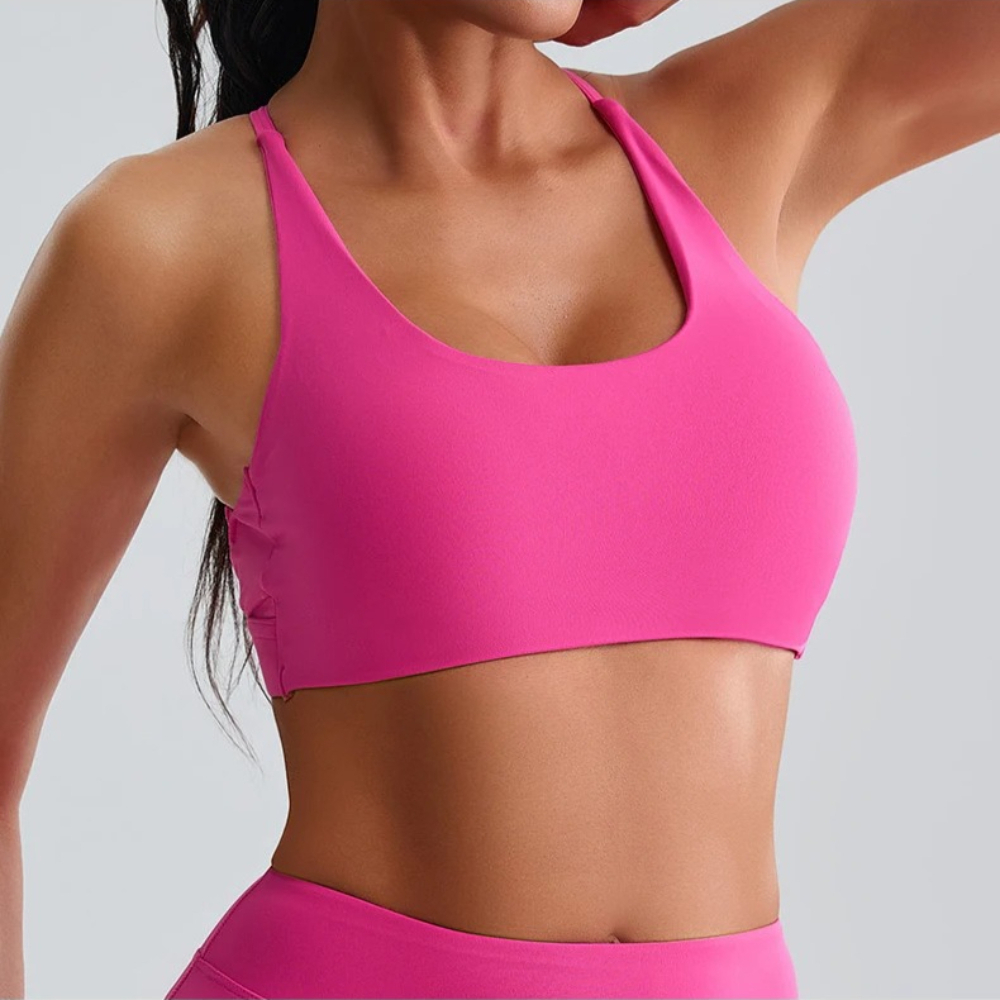 Women Impact Halter Sports Bra - огляд і ціна Push Up Bra Padded