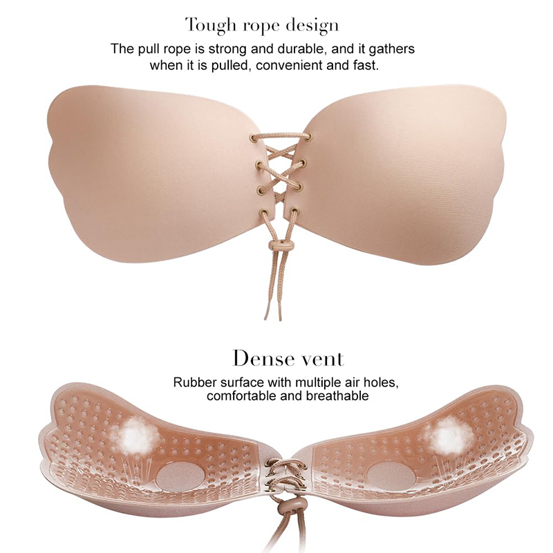1/2 Pairs Women Summer Backles - огляд і ціна Strapless Bra Backless