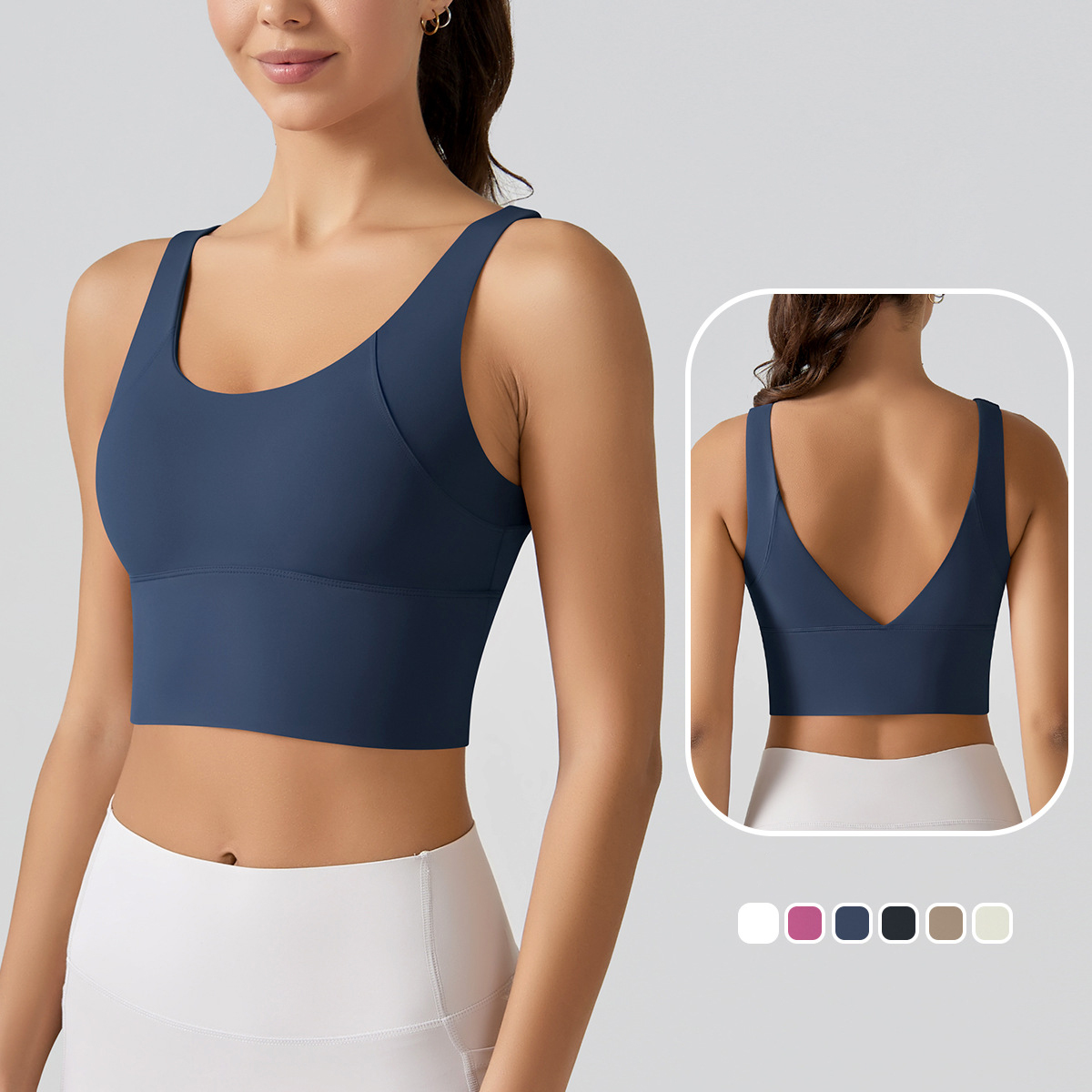 1PC New Yoga Tank Top Summer S - огляд і ціна Push Up Bra Padded