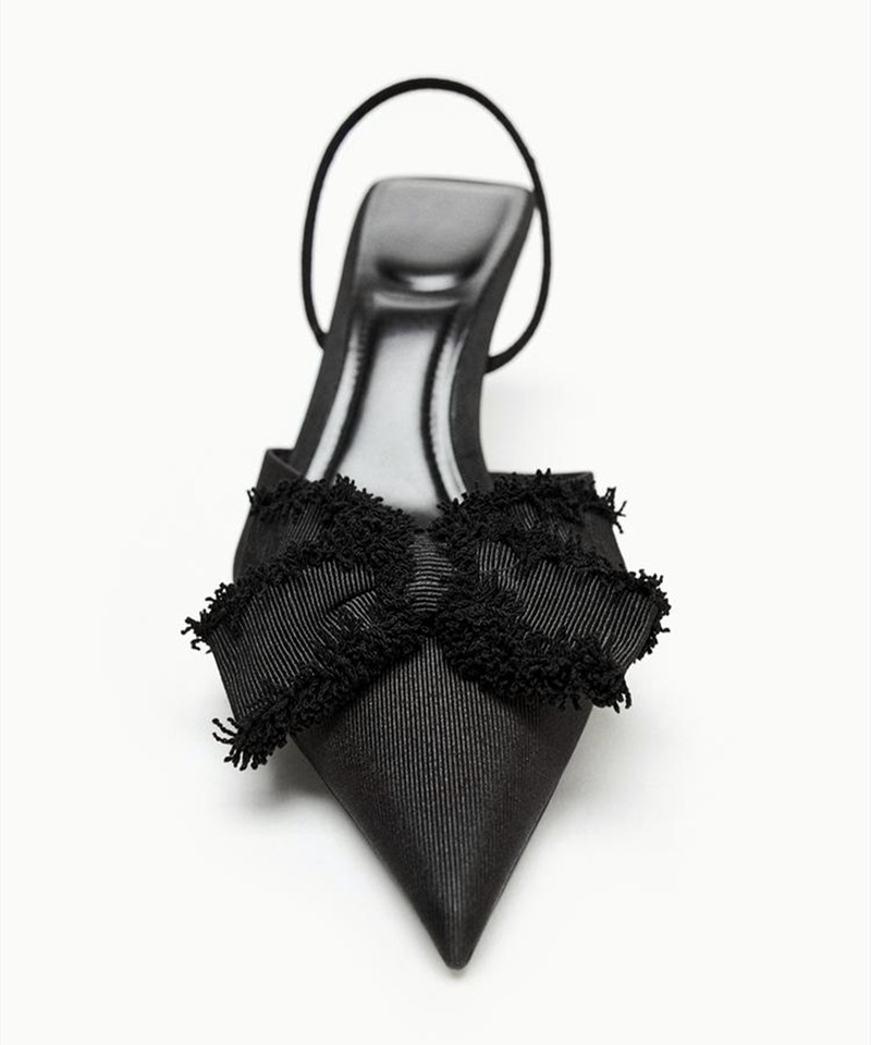 Fashion Black Satin Butterfly  - огляд і ціна Slip Dress Satin