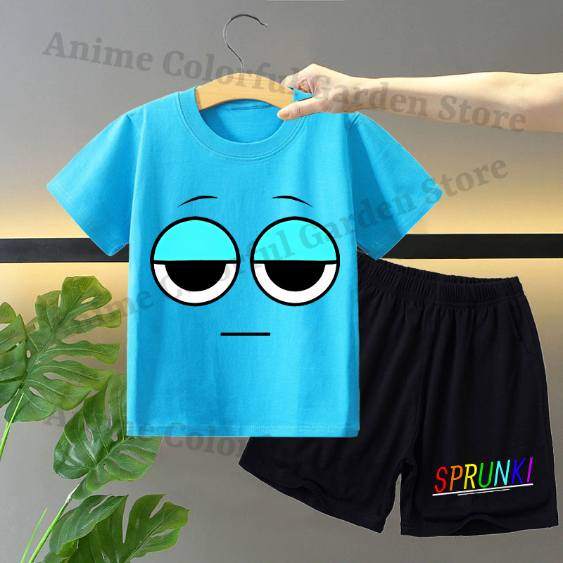 Sprunki 2pcs T-shirt and Short - огляд і ціна Boyshort Underwear