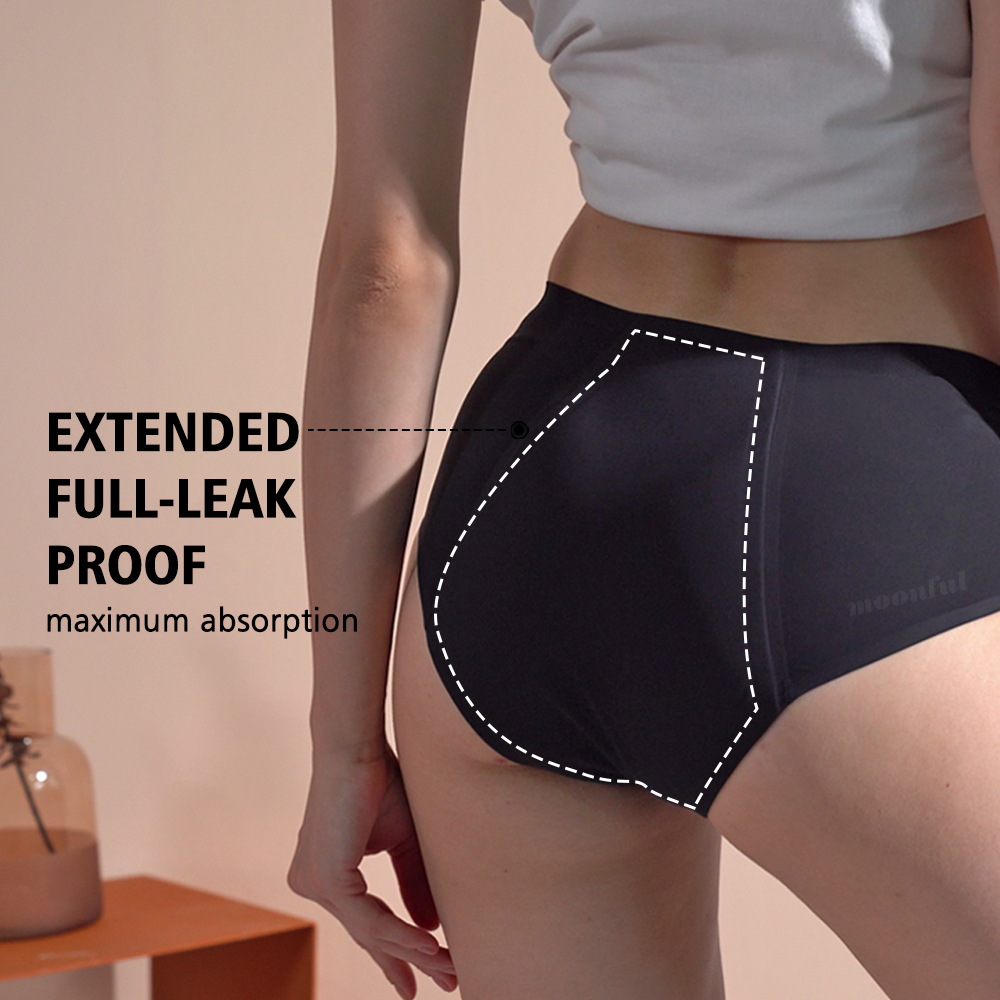Seamless Menstruation Panties  - огляд і ціна Period Panty Absorbent