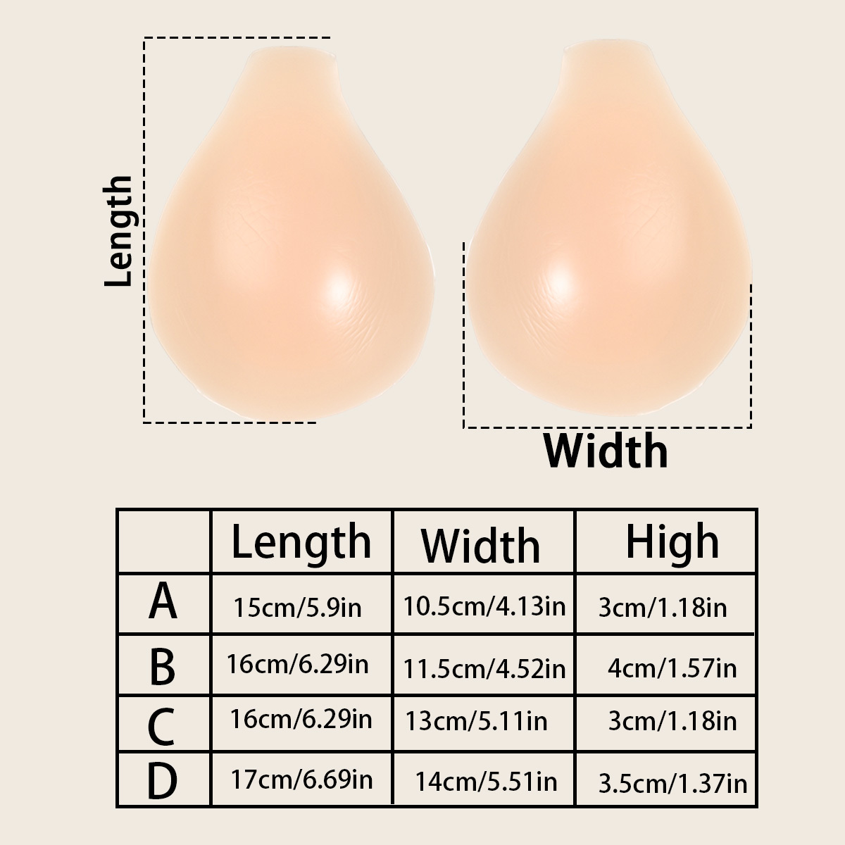 Self Adhesive Silicone Invisib - огляд і ціна Silicone Bra Adhesive