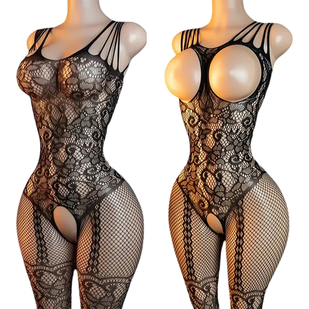 Woman Sexy Lingerie One Piece  - огляд і ціна Bodystocking Fishnet